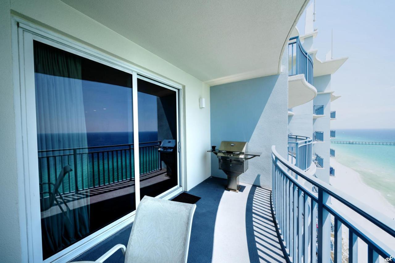 Gorgeous Oceanfront Condo With Bbq Panama City Beach Bagian luar foto